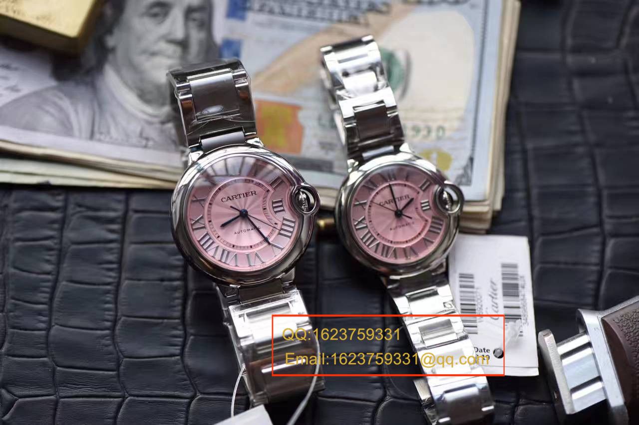 【HBBV6 Factory 一比一 top 复刻高仿手表】 Cartier  蓝气球系列《33毫米》W6920100 《36毫米》W6920041机械 wrist watch  / K093
