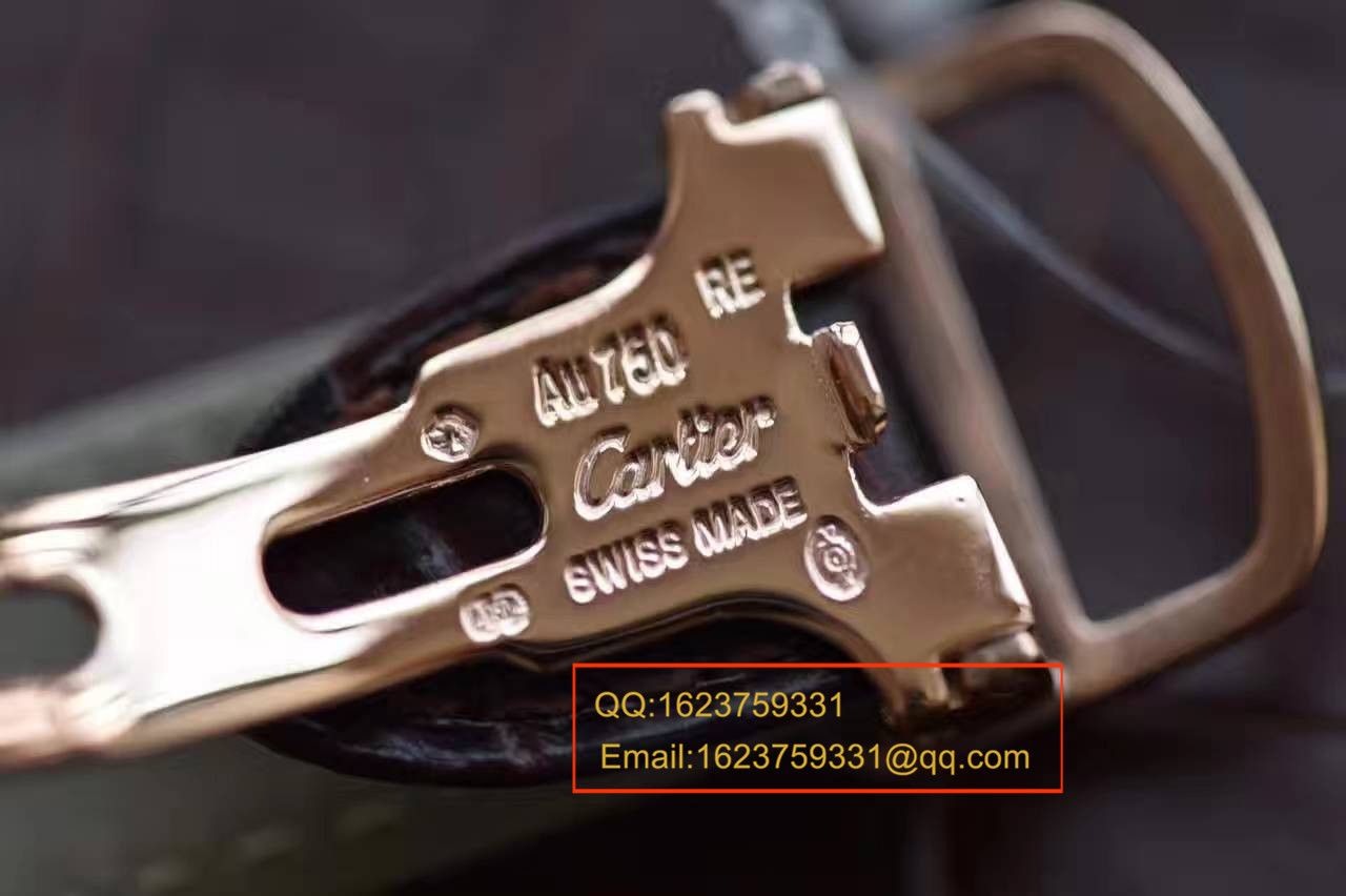 【独家视频测评V6一比一超A高仿手表】 Cartier  蓝气球系列W6900456大号36毫米女士机械 wrist watch  / KAF092