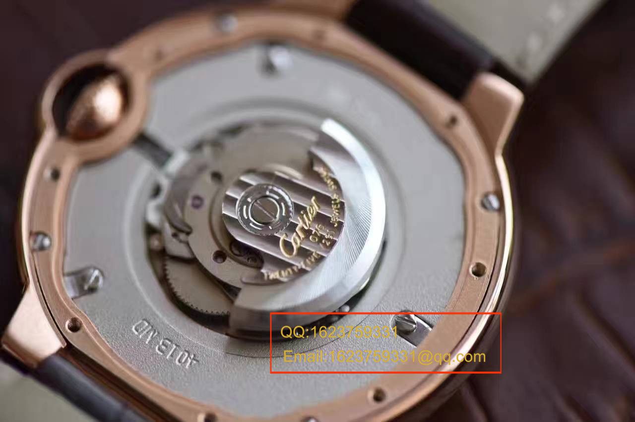 【独家视频测评V6一比一超A高仿手表】 Cartier  蓝气球系列W6900456大号36毫米女士机械 wrist watch  / KAF092