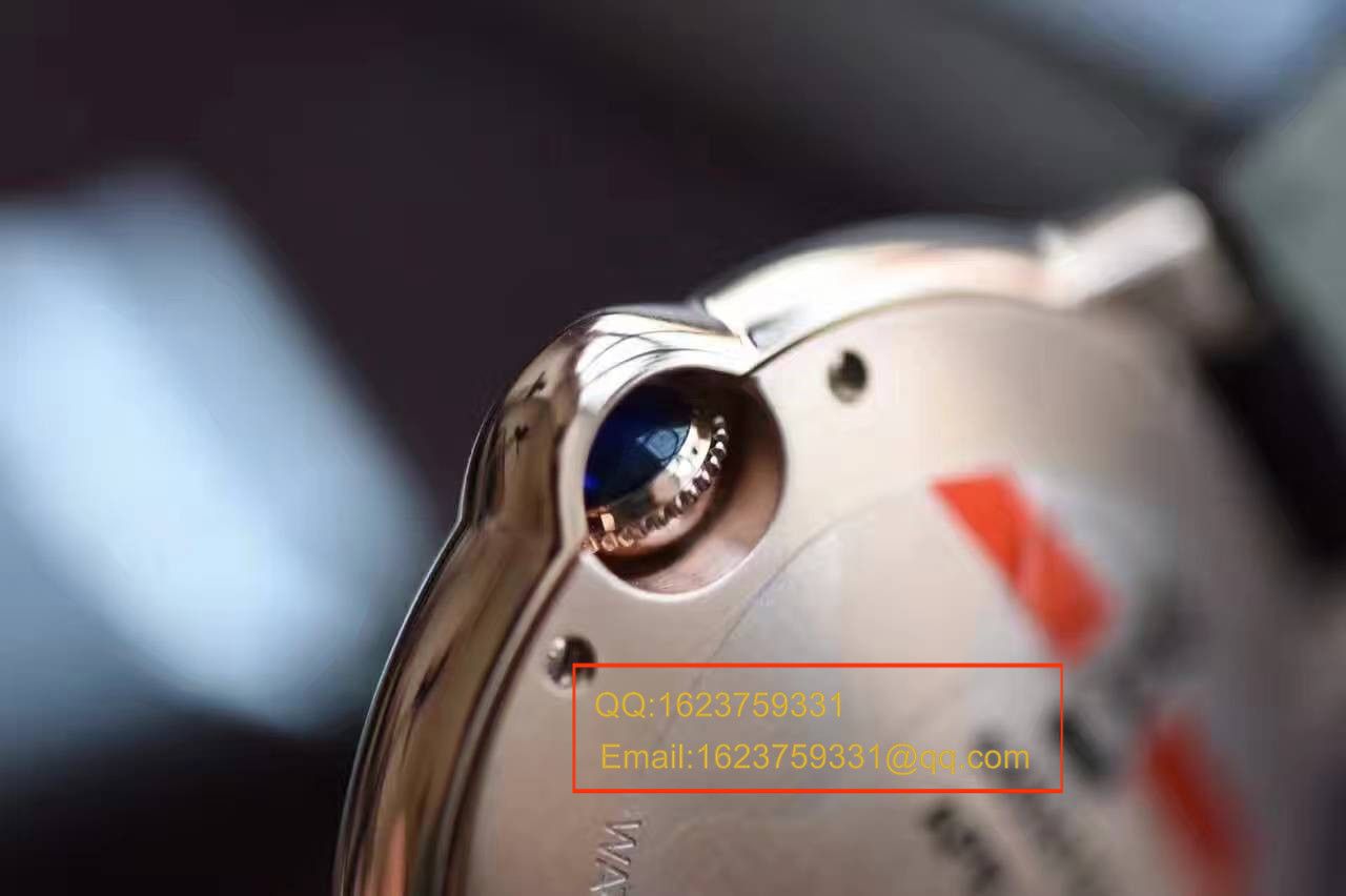 【独家视频测评V6一比一超A高仿手表】 Cartier  蓝气球系列W6900456大号36毫米女士机械 wrist watch  / KAF092
