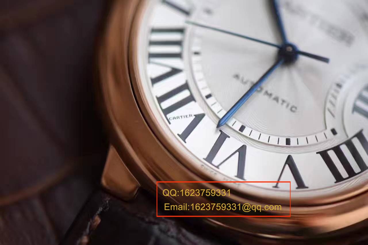 【独家视频测评V6一比一超A高仿手表】 Cartier  蓝气球系列W6900456大号36毫米女士机械 wrist watch  / KAF092