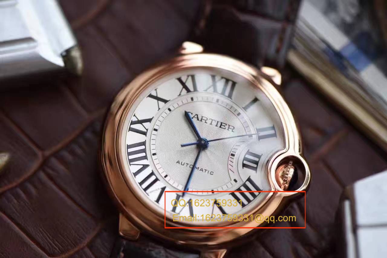 【独家视频测评V6一比一超A高仿手表】 Cartier  蓝气球系列W6900456大号36毫米女士机械 wrist watch  / KAF092