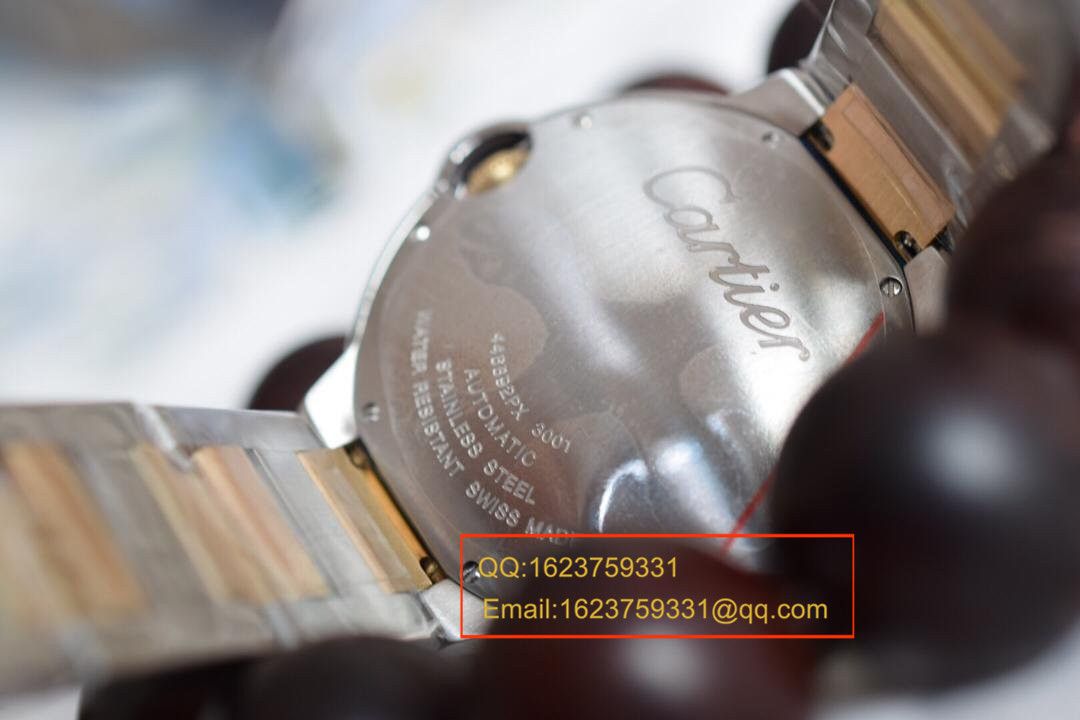 【HBBV6 Factory 一比一复刻手表】 Cartier  蓝气球系列《男款42MM包真18K黄金特别 copy customized 版》W69009Z3 wrist watch  / KBF091