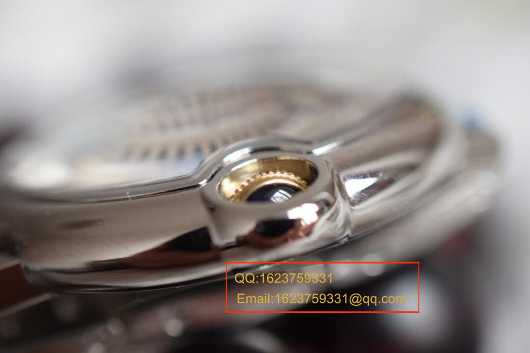 【HBBV6 Factory 一比一复刻手表】 Cartier  蓝气球系列《男款42MM包真18K黄金特别 copy customized 版》W69009Z3 wrist watch  / KBF091