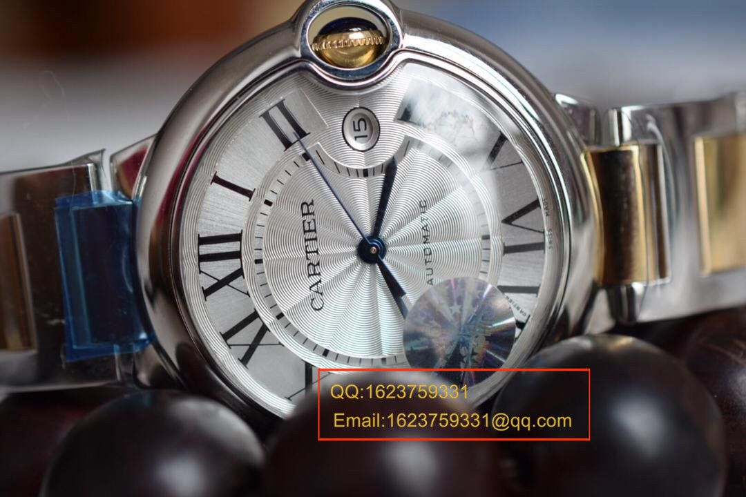 【HBBV6 Factory 一比一复刻手表】 Cartier  蓝气球系列《男款42MM包真18K黄金特别 copy customized 版》W69009Z3 wrist watch  / KBF091