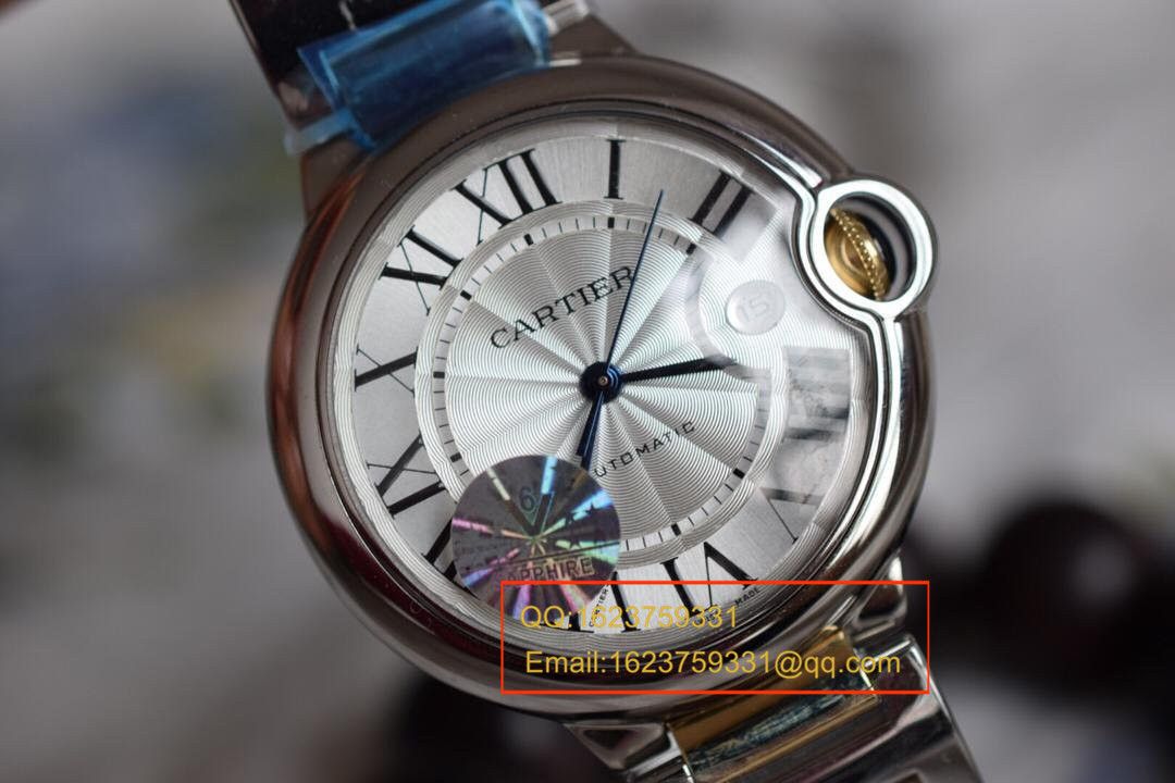 【HBBV6 Factory 一比一复刻手表】 Cartier  蓝气球系列《男款42MM包真18K黄金特别 copy customized 版》W69009Z3 wrist watch  / KBF091