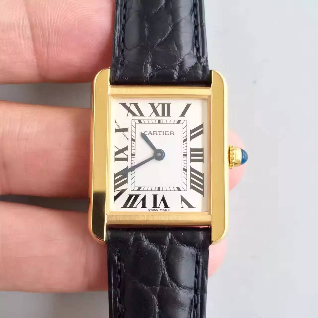 【独家视频测评K11一比一超A高仿手表】 Cartier  坦克系列W5200002 / W5200004女士 wrist watch  / KAD008C