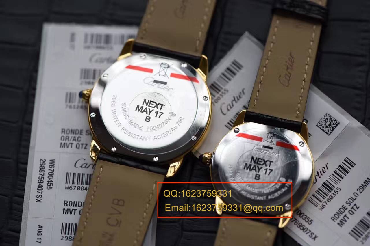 【独家视频测评K11 Factory 1:1超A高仿手表】 Cartier  伦敦SOLO系列W6700355和W6700455女表 / KAD080