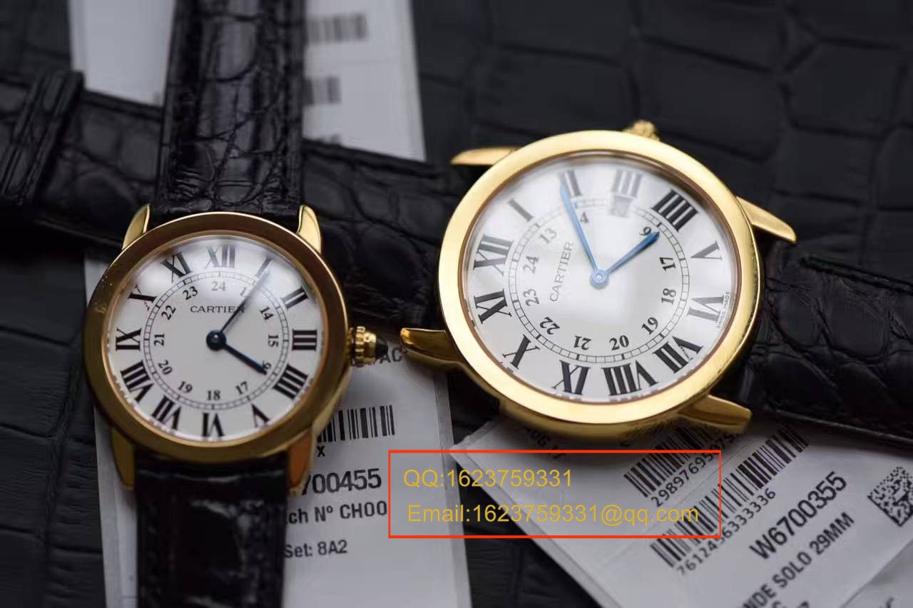 【独家视频测评K11 Factory 1:1超A高仿手表】 Cartier  伦敦SOLO系列W6700355和W6700455女表 / KAD080