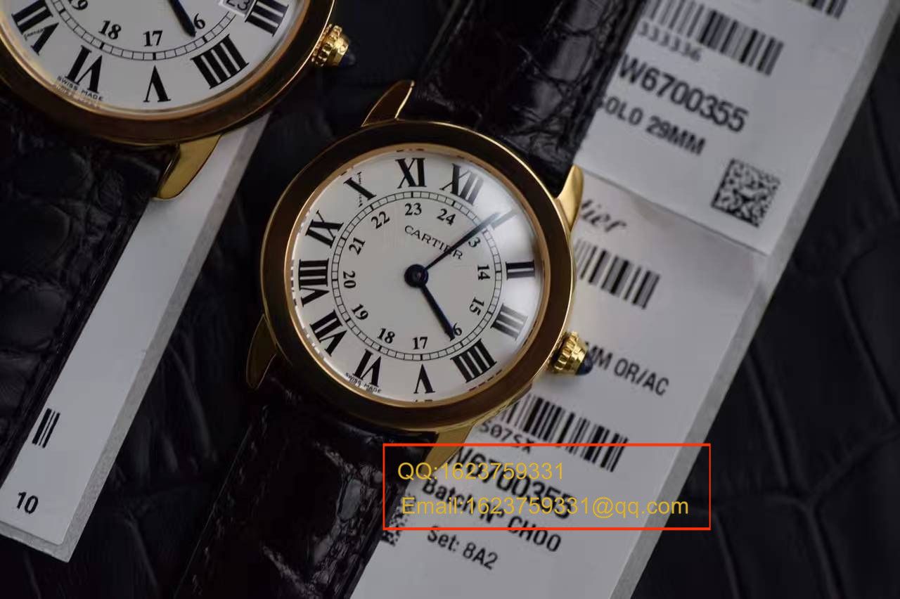 【独家视频测评K11 Factory 1:1超A高仿手表】 Cartier  伦敦SOLO系列W6700355和W6700455女表 / KAD080