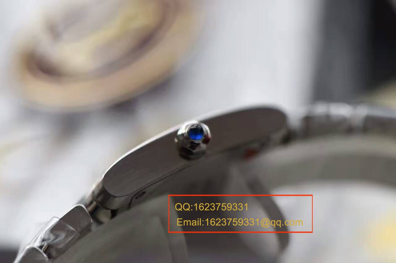 【独家视频测评A8 Factory 1:1超A高精仿手表】 Cartier  坦克系列W51008Q3女表 / KAC070