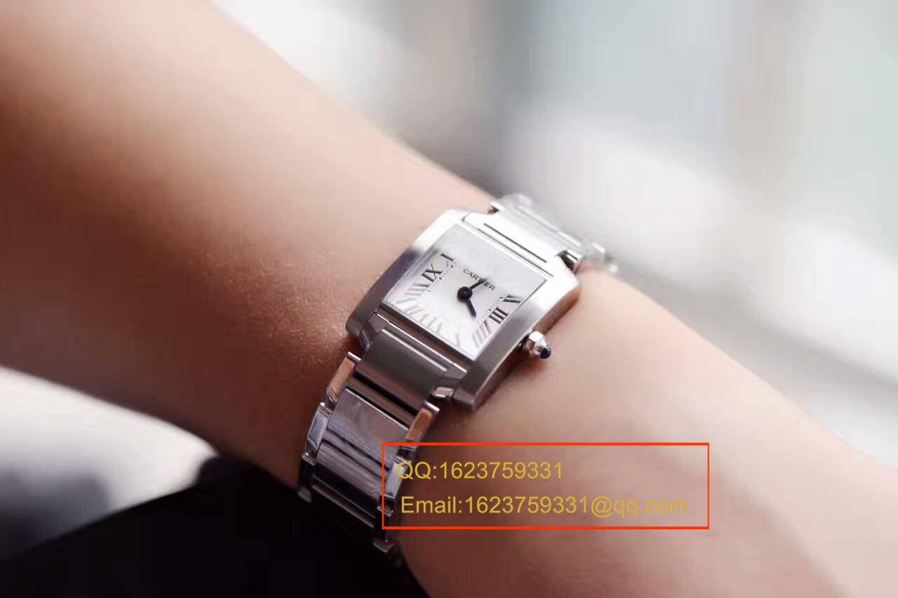 【独家视频测评A8 Factory 1:1超A高精仿手表】 Cartier  坦克系列W51008Q3女表 / KAC070