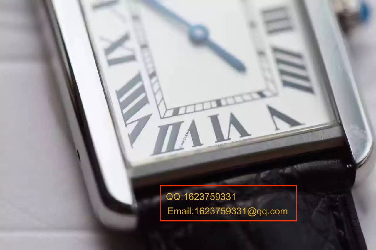 【独家视频测评K11一比一超A高仿手表】 Cartier  坦克solo最高版本女装 wrist watch 中号W5200003小号W5200005可选   / KAD007A