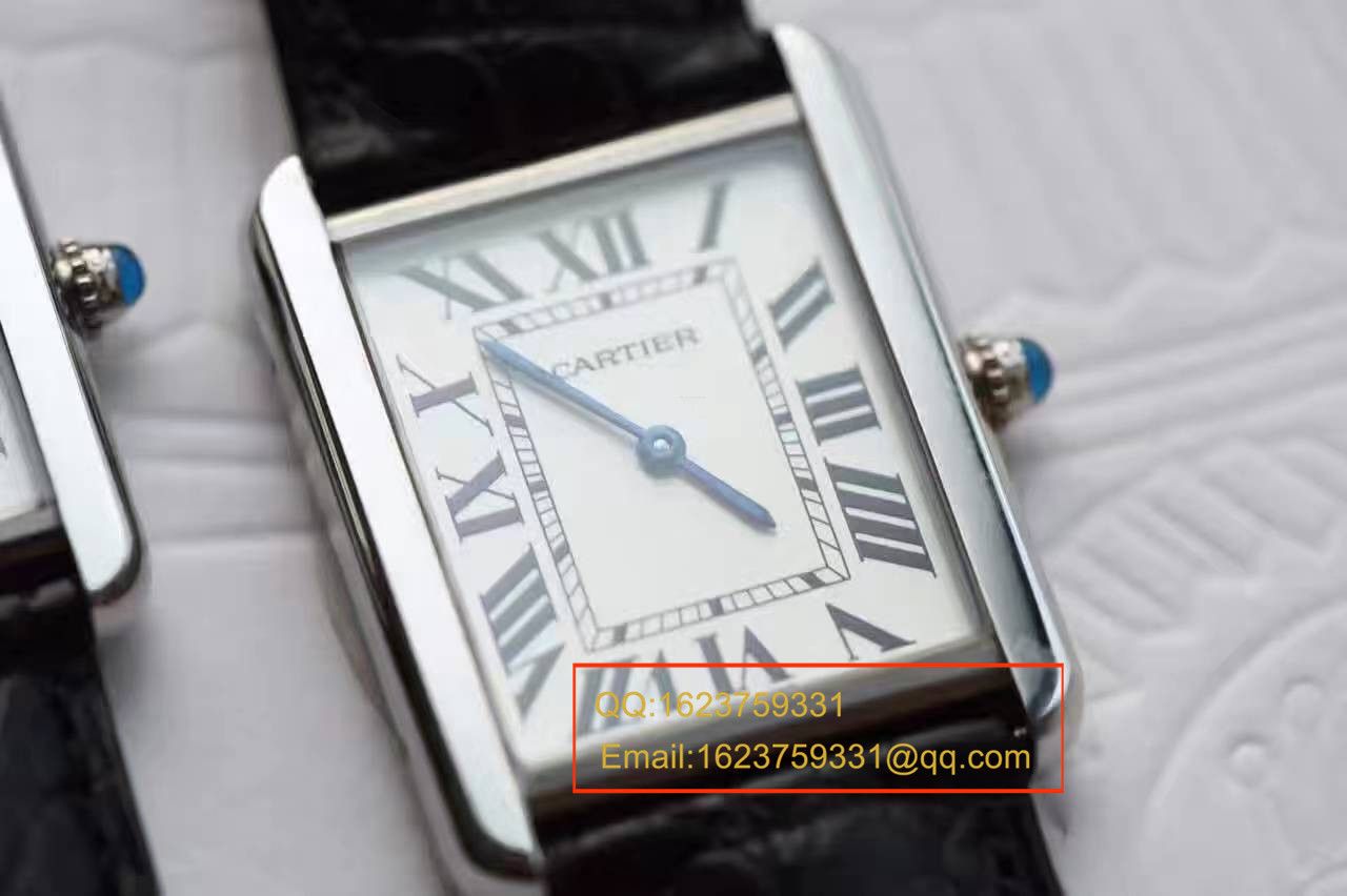 【独家视频测评K11一比一超A高仿手表】 Cartier  坦克solo最高版本女装 wrist watch 中号W5200003小号W5200005可选   / KAD007A