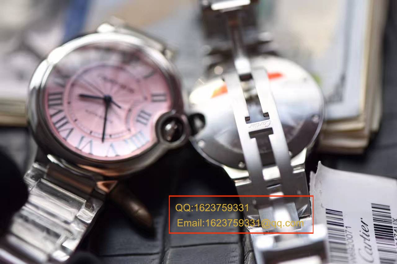【独家视频测评HBBV6一比一超A高仿手表】 Cartier  蓝气球系列W6920100女士33毫米机械版本 wrist watch  / K060