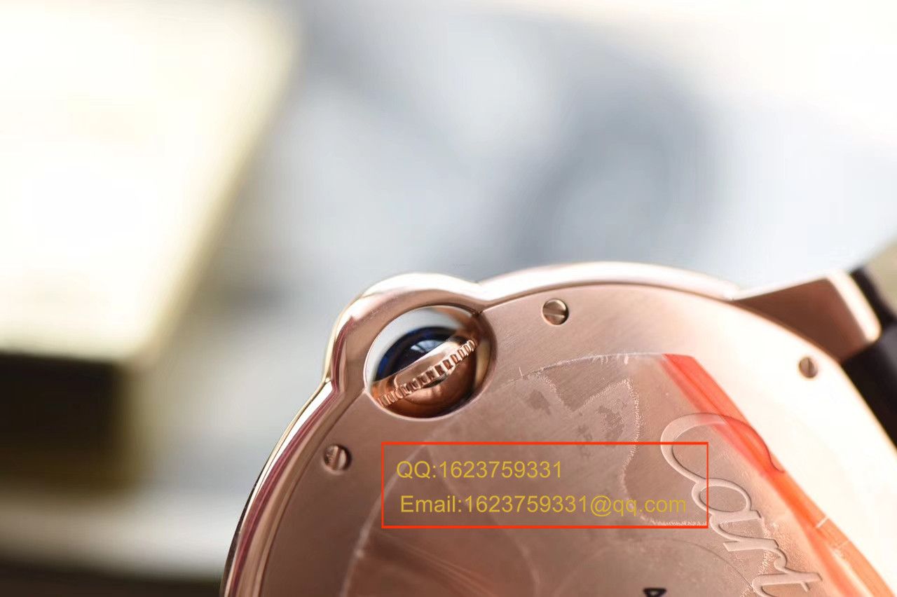 【HBBV6 Factory 1:1高仿手表】 Cartier  蓝气球系列W6920037男表《男装42毫米》 / K085