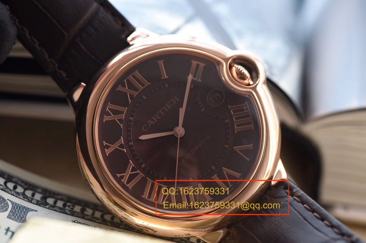 【HBBV6 Factory 1:1高仿手表】 Cartier  蓝气球系列W6920037男表《男装42毫米》 / K085