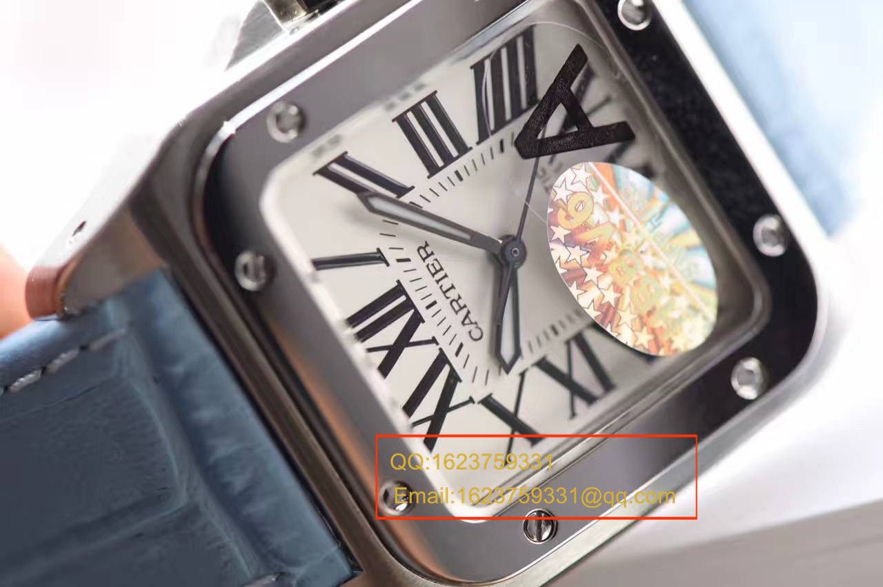 【HBBV6 Factory 一比一超A高仿手表】 Cartier   Santos W20106X8机械女士 wrist watch  / KDY09301