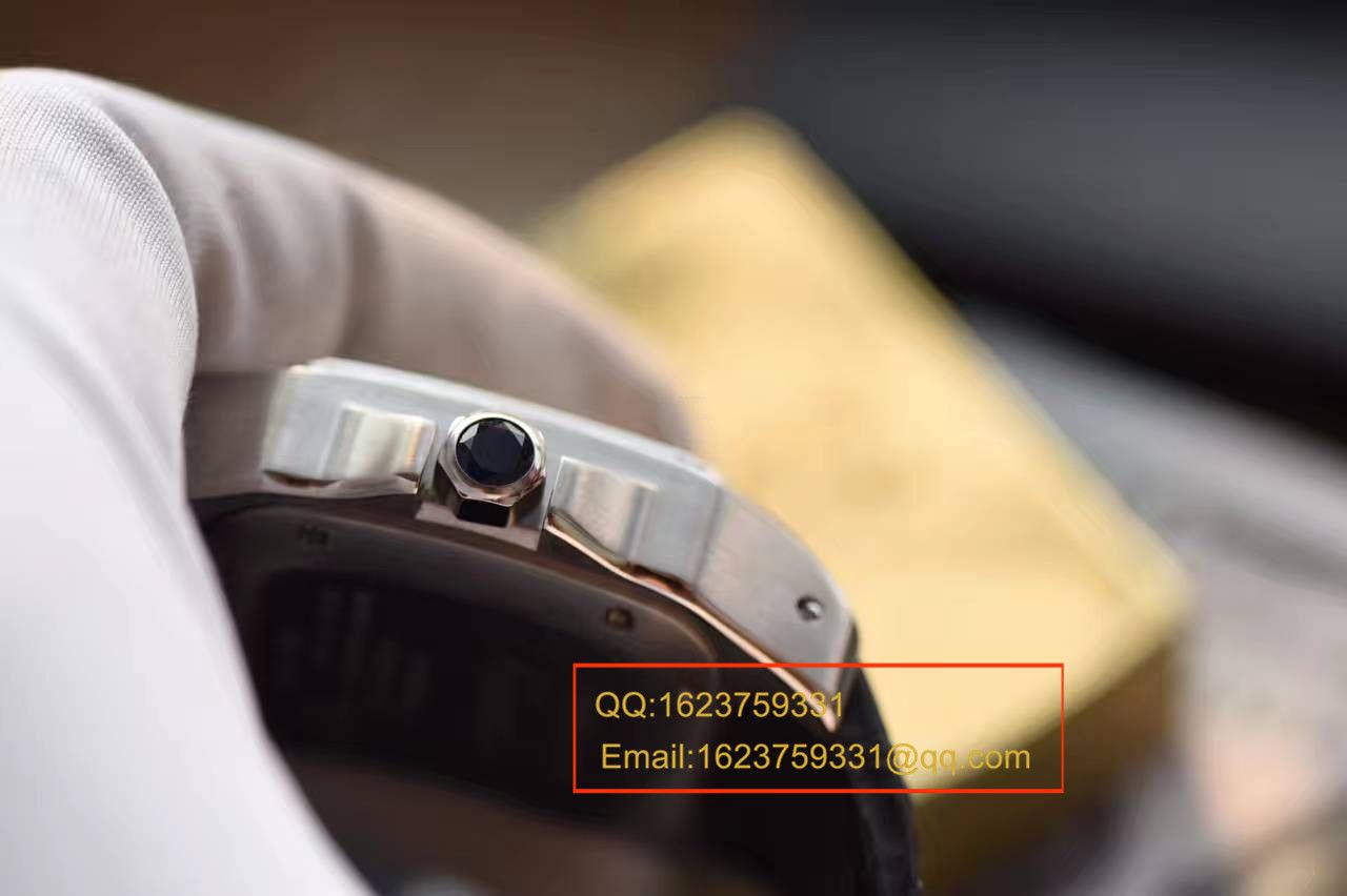 【独家视频测评HBBV6 Factory 一比一超A高仿手表】 Cartier   Santos 系列W20126X8 女士机械 wrist watch  / KDY084