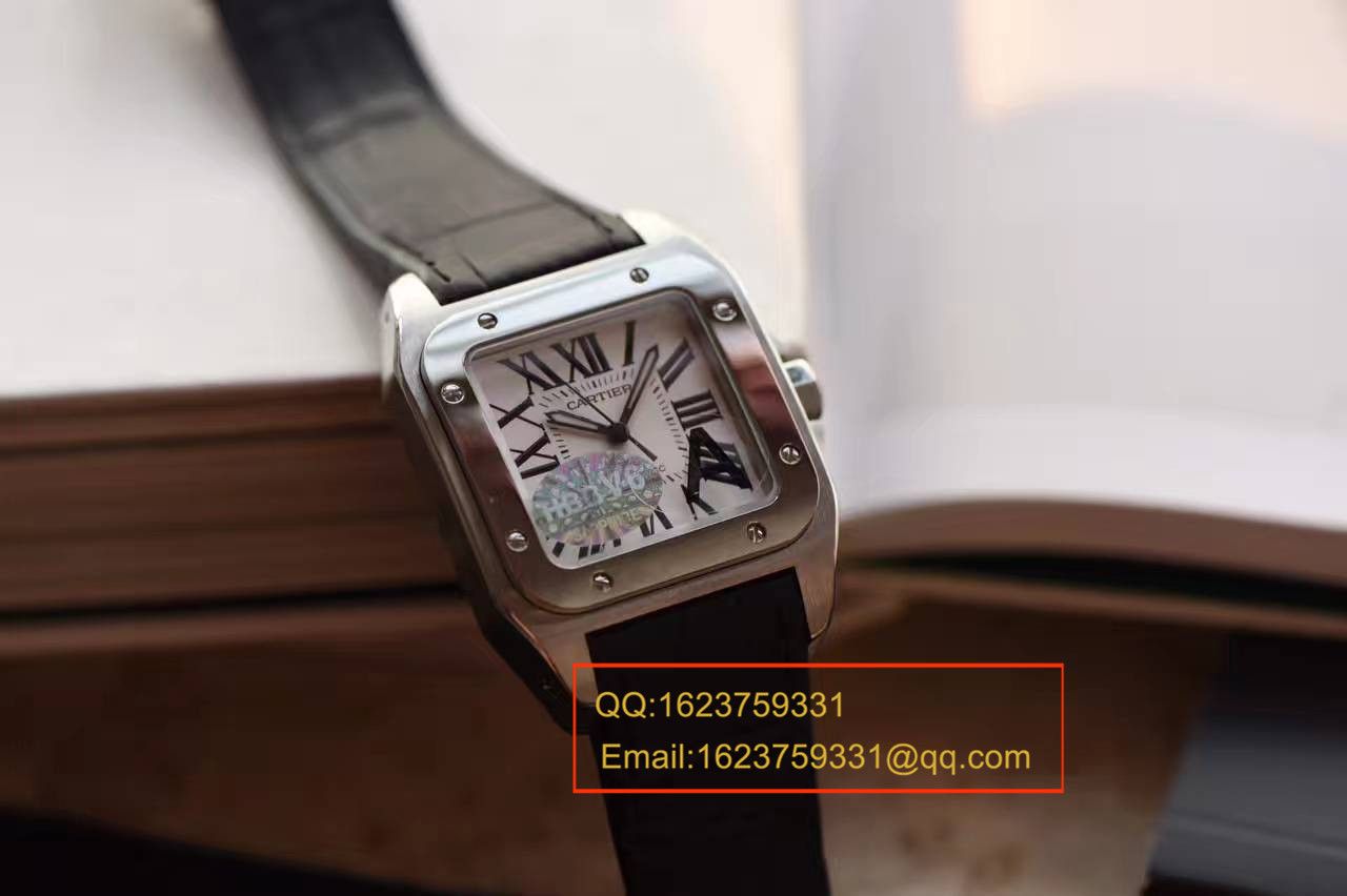 【独家视频测评HBBV6 Factory 一比一超A高仿手表】 Cartier   Santos 系列W20126X8 女士机械 wrist watch  / KDY084
