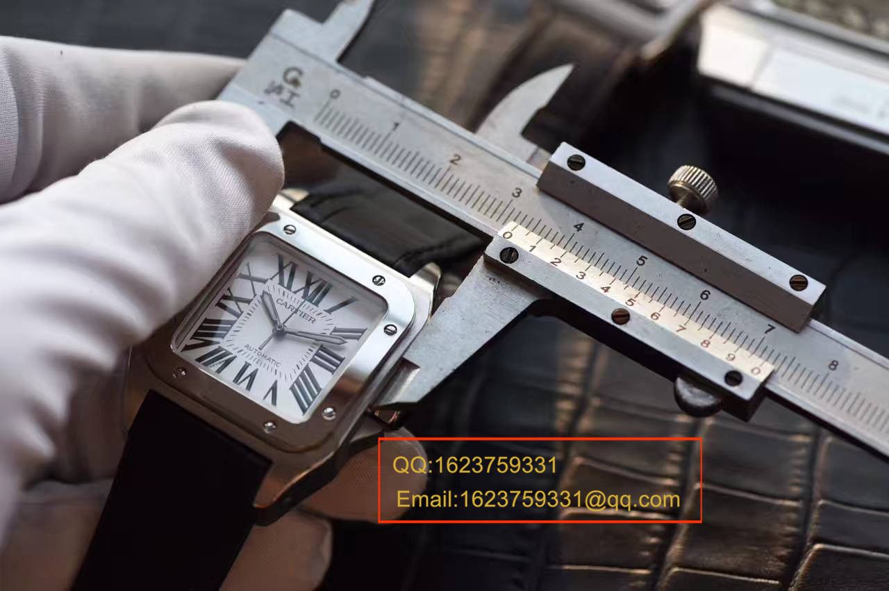 【独家视频测评HBBV6 Factory 一比一超A高仿手表】 Cartier   Santos 系列W20126X8 女士机械 wrist watch  / KDY084