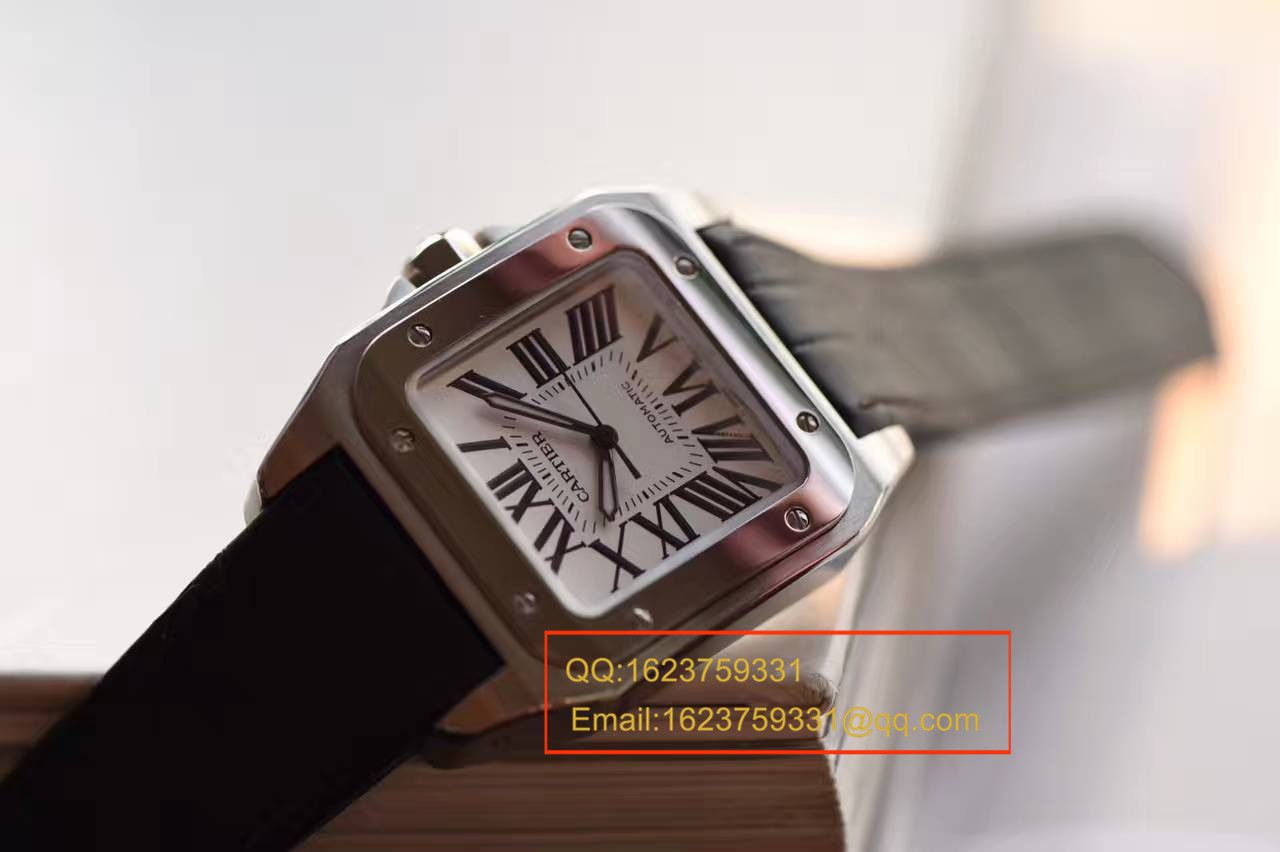 【独家视频测评HBBV6 Factory 一比一超A高仿手表】 Cartier   Santos 系列W20126X8 女士机械 wrist watch  / KDY084