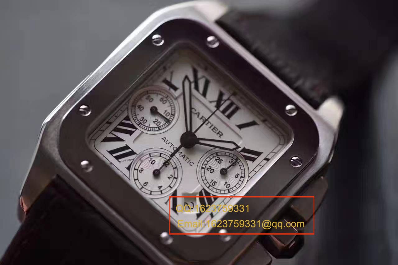 【HBBV6 Factory 1:1复刻高仿手表】 Cartier   Santos 系列W20090X8 wrist watch  / KDY077