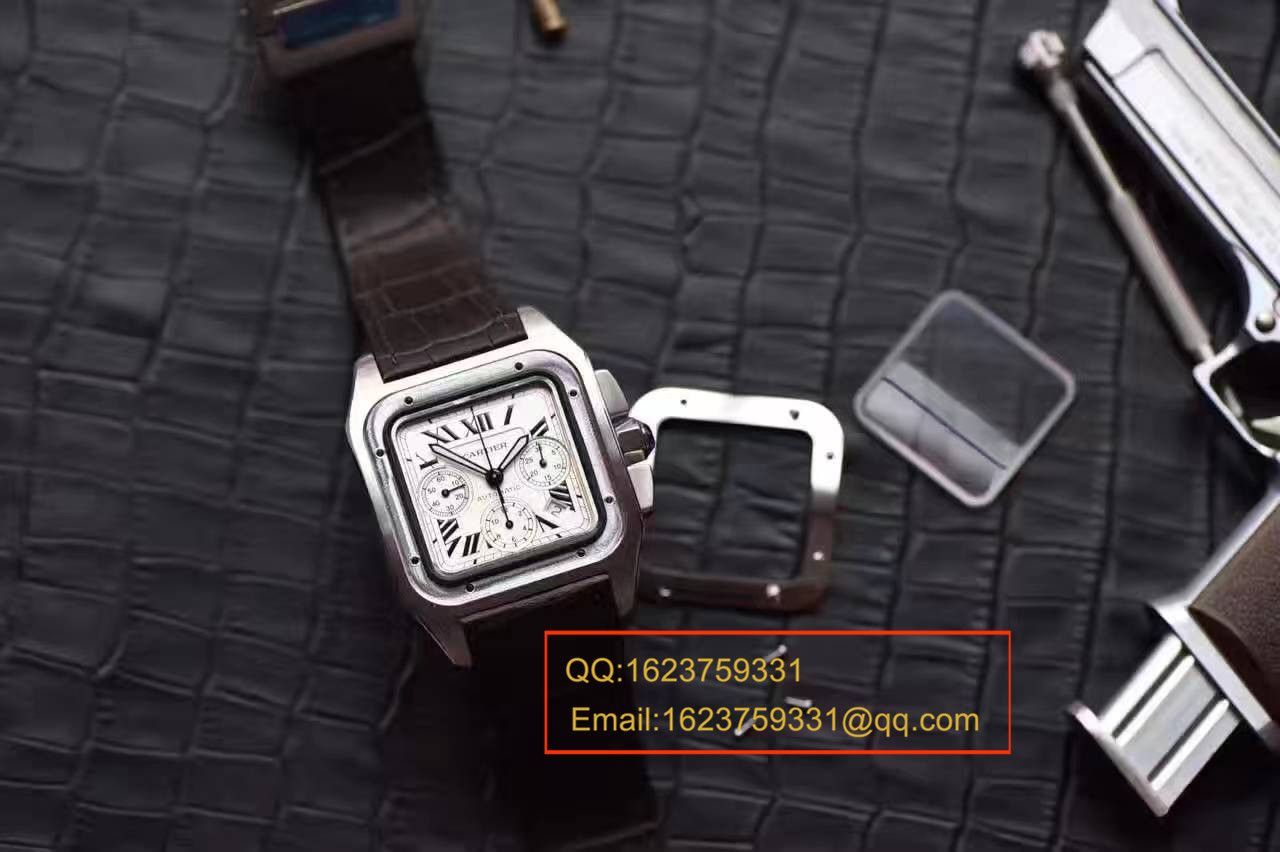 【HBBV6 Factory 1:1复刻高仿手表】 Cartier   Santos 系列W20090X8 wrist watch  / KDY077