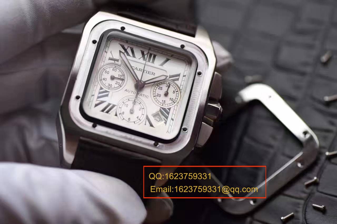 【HBBV6 Factory 1:1复刻高仿手表】 Cartier   Santos 系列W20090X8 wrist watch  / KDY077