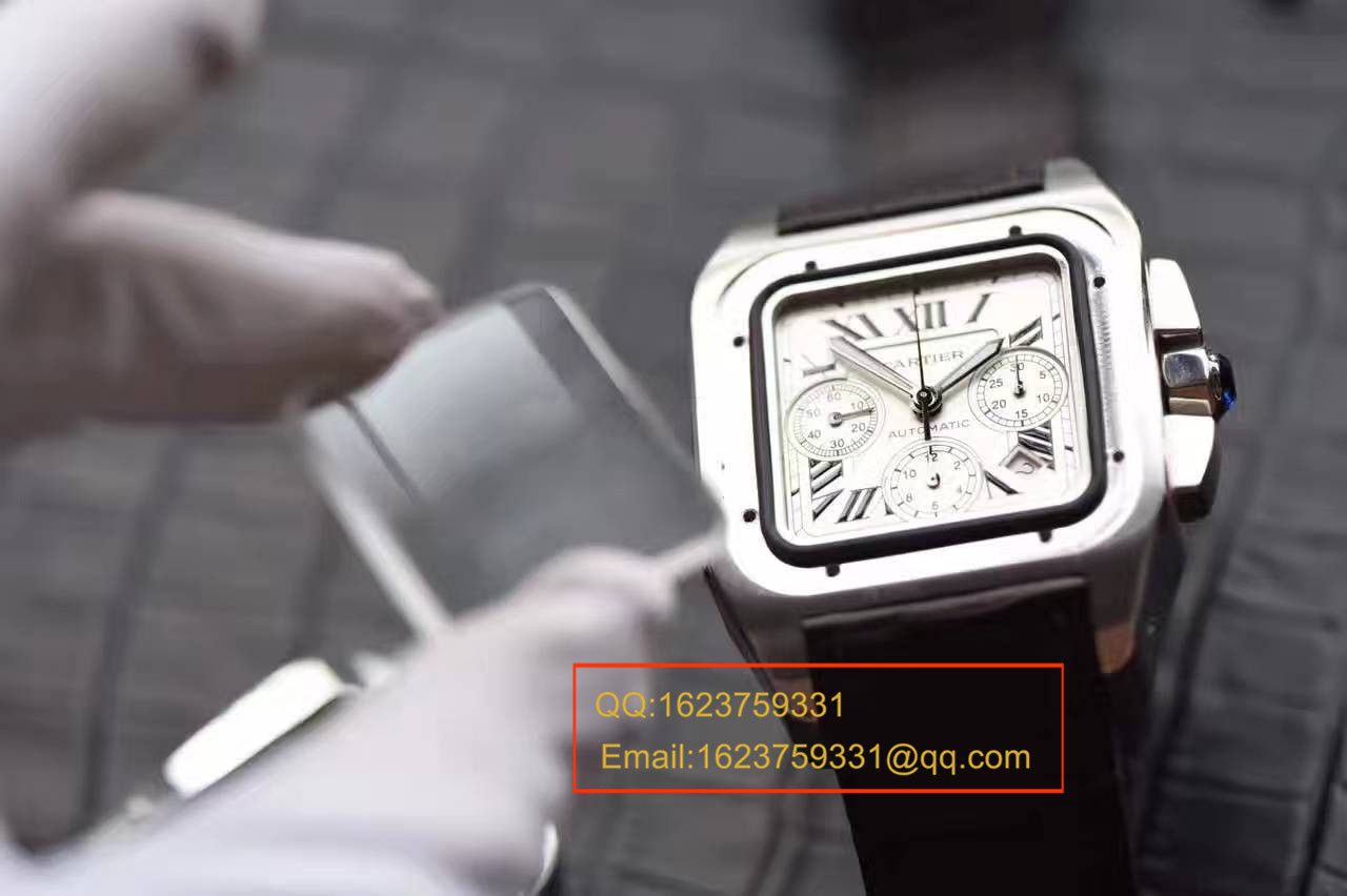 【HBBV6 Factory 1:1复刻高仿手表】 Cartier   Santos 系列W20090X8 wrist watch  / KDY077