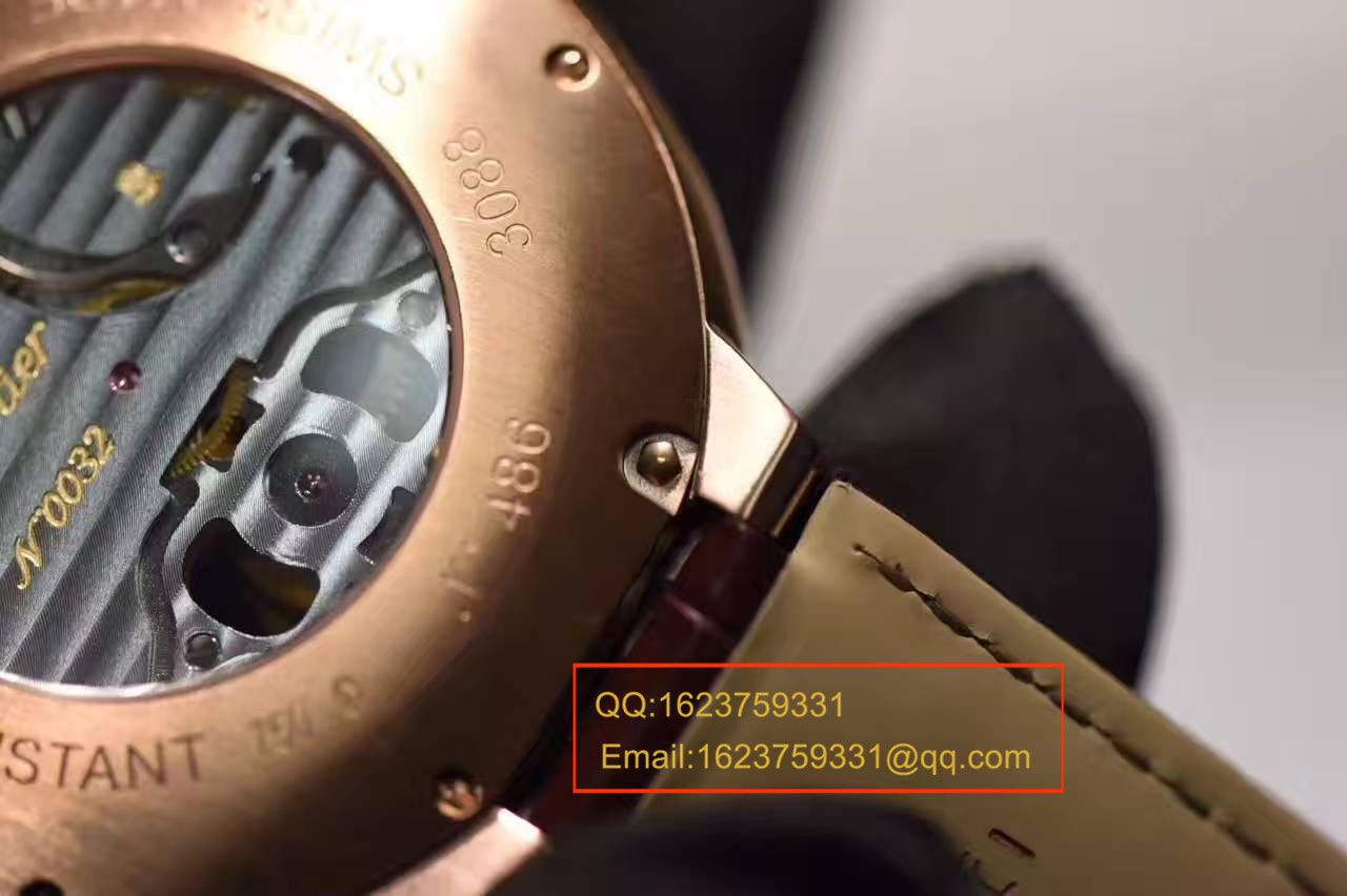 【V6 Factory 一比一超A高仿手表】 Cartier   Cartier  蓝气球系列W6920001 真 Tourbillon 机械 wrist watch  / KD0001