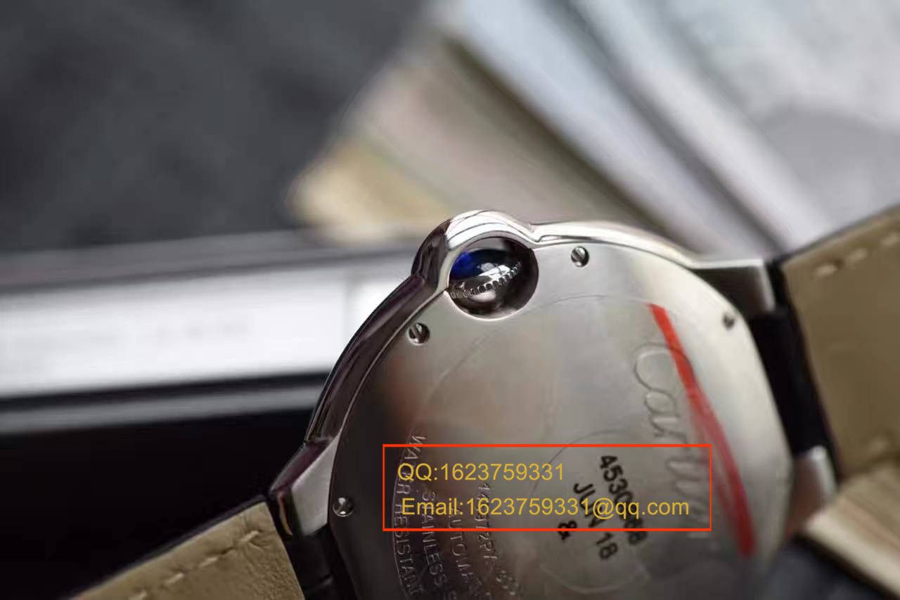 【HBBV6 Factory 一比一超A高仿手表】 Cartier  蓝气球系列WE902065女士33毫米镶钻机械 wrist watch  / K130