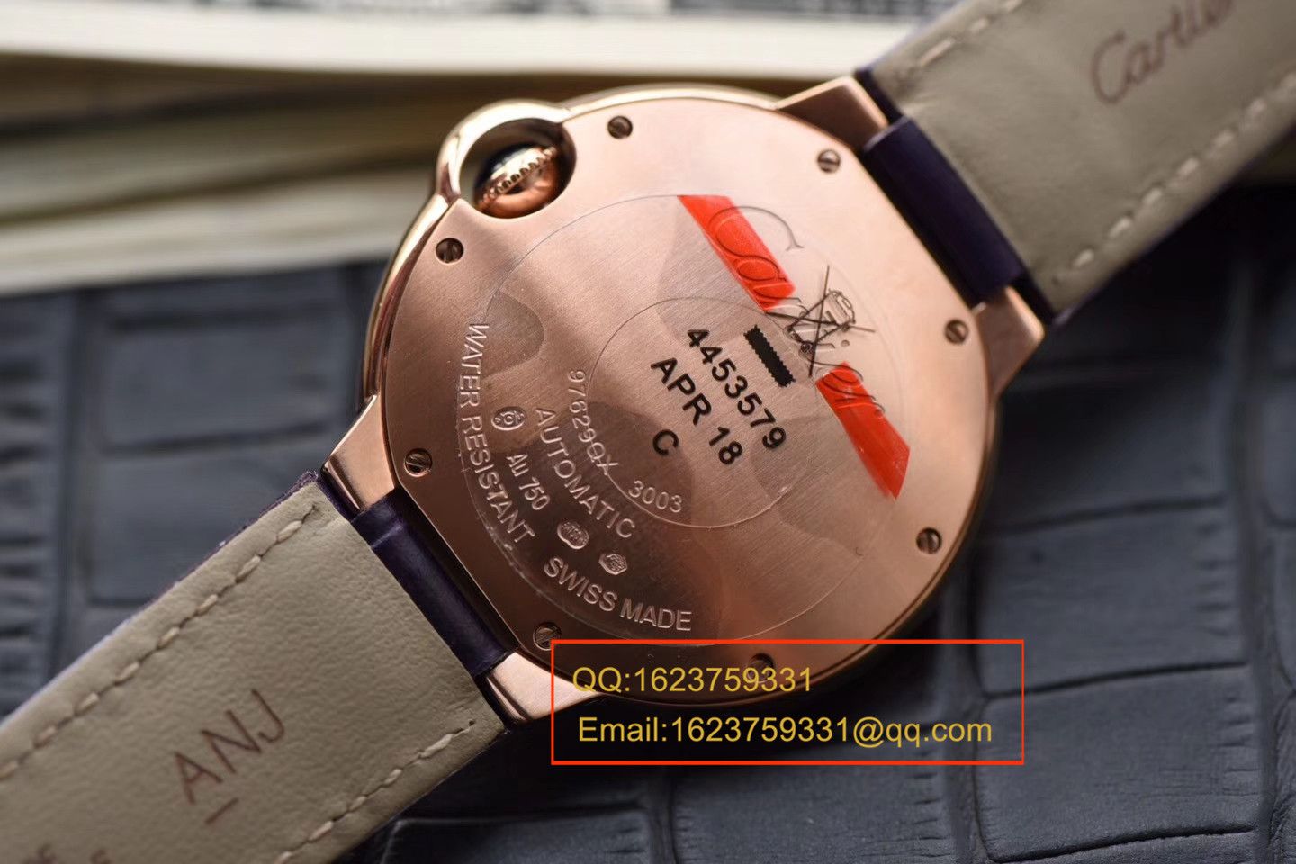 【HBBV6 Factory 1:1高精仿手表】 Cartier  蓝气球系列WE902040（33毫米）WE902028（36毫米）女士钻钉机械 wrist watch  / KDY027