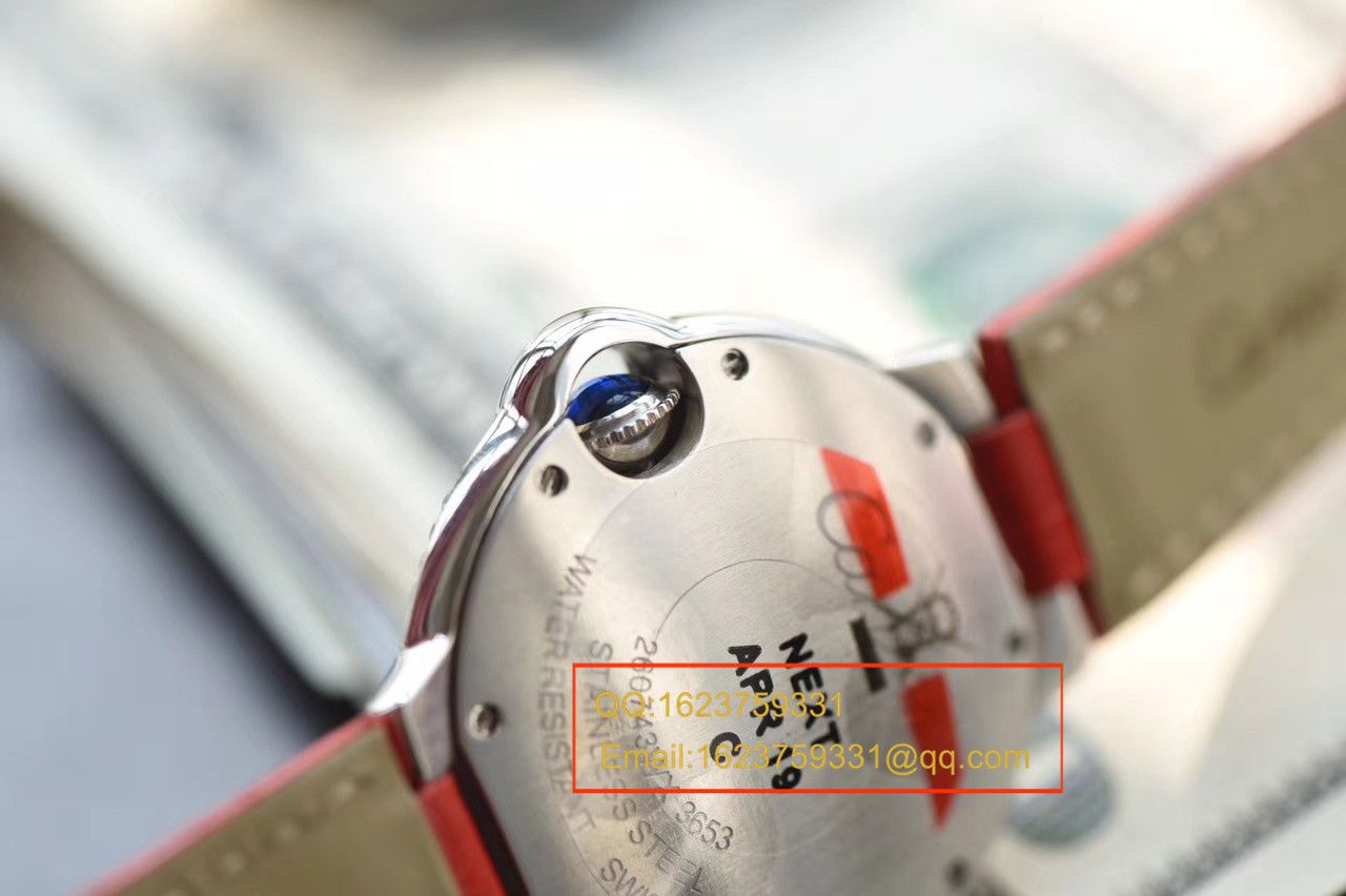 【HBBV6 Factory 一比一超A高精仿手表】 Cartier  蓝气球系列WE900351女士小号33毫米石英 wrist watch  / K044