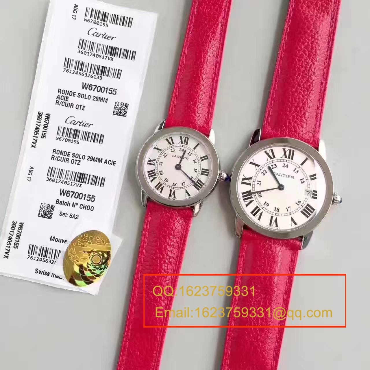 【K11 Factory 正品开模 top 复刻高仿手表】 Cartier  RONDE DE  Cartier 伦敦SOLO系列W6700155、W6700255女士石英 wrist watch  / KAD078