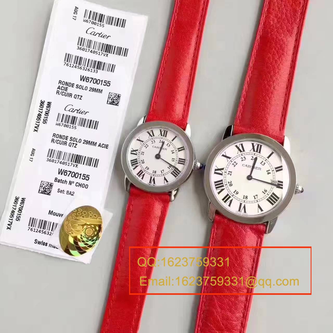 【K11 Factory 正品开模 top 复刻高仿手表】 Cartier  RONDE DE  Cartier 伦敦SOLO系列W6700155、W6700255女士石英 wrist watch  / KAD078