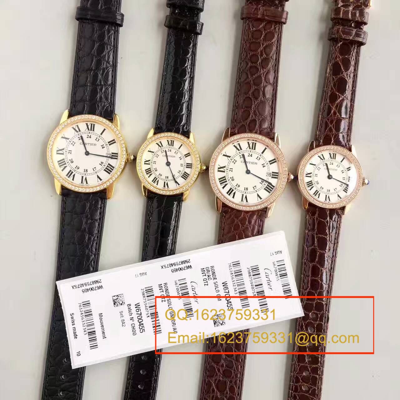 【K11 Factory 一比一超A高仿手表】 Cartier  RONDE DE  Cartier 系列WR000351/WR000651 wrist watch  / KAD090