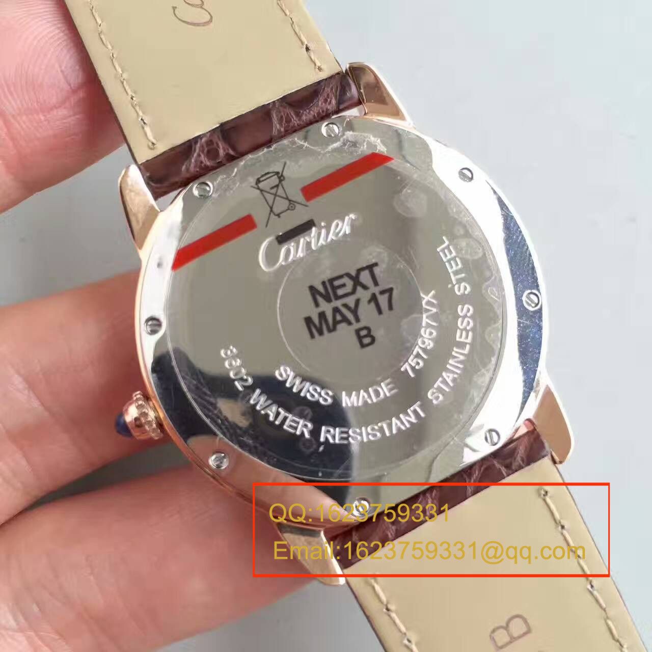 【K11 Factory 一比一超A高仿手表】 Cartier  RONDE DE  Cartier 系列WR000351/WR000651 wrist watch  / KAD090