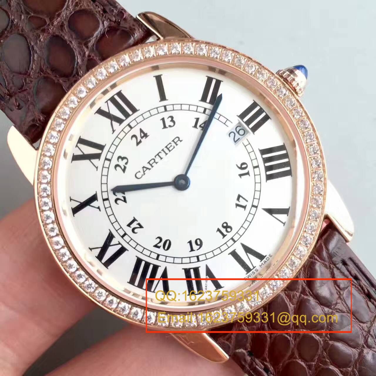 【K11 Factory 一比一超A高仿手表】 Cartier  RONDE DE  Cartier 系列WR000351/WR000651 wrist watch  / KAD090