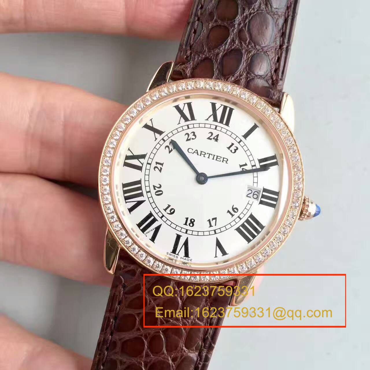 【K11 Factory 一比一超A高仿手表】 Cartier  RONDE DE  Cartier 系列WR000351/WR000651 wrist watch  / KAD090