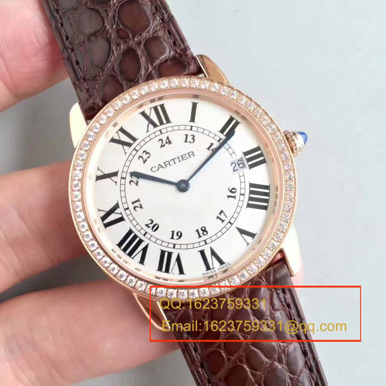 【K11 Factory 一比一超A高仿手表】 Cartier  RONDE DE  Cartier 系列WR000351/WR000651 wrist watch  / KAD090