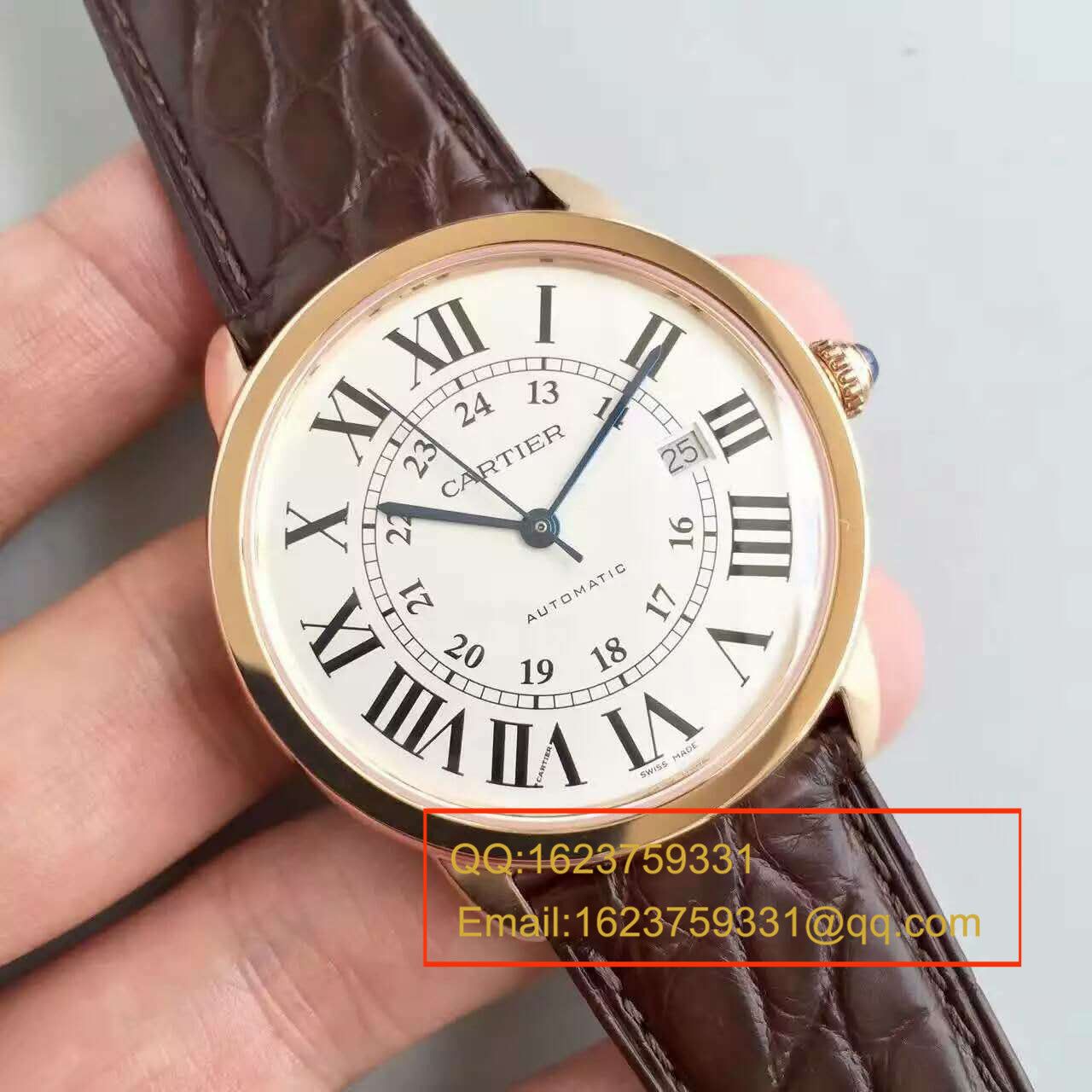 【A8 Factory 出品1:1超A高仿手表】 Cartier  RONDE DE  Cartier 系列W6701009 wrist watch  / KAI069