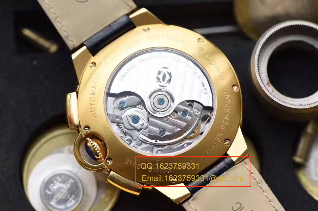 【独家视频测评OF Factory 一比一超A高仿手表】 Cartier  蓝气球系列W6920007 wrist watch  / KBB038