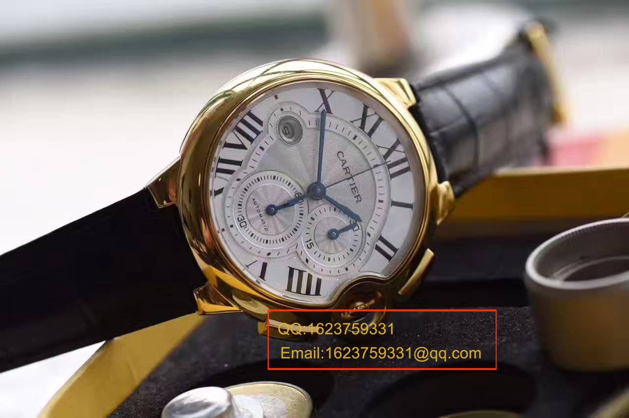 【独家视频测评OF Factory 一比一超A高仿手表】 Cartier  蓝气球系列W6920007 wrist watch  / KBB038
