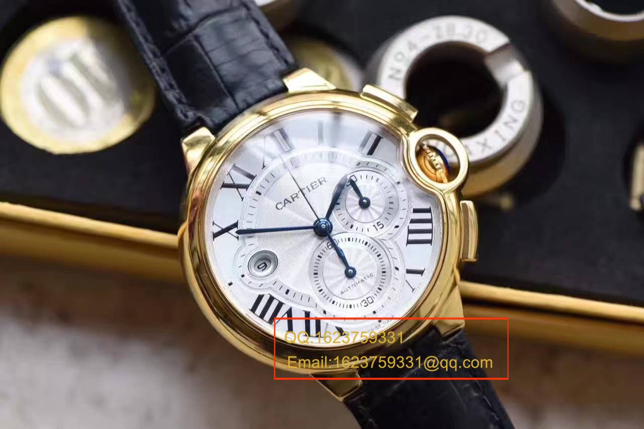 【独家视频测评OF Factory 一比一超A高仿手表】 Cartier  蓝气球系列W6920007 wrist watch  / KBB038