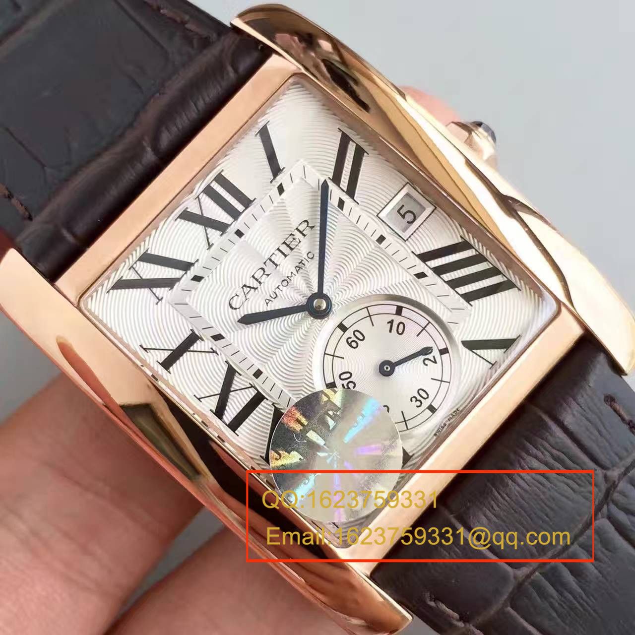 【JF一比一高精仿手表】 Cartier  英式 Tank MC 坦克系列终极版本 W5330001 wrist watch  / KAG022