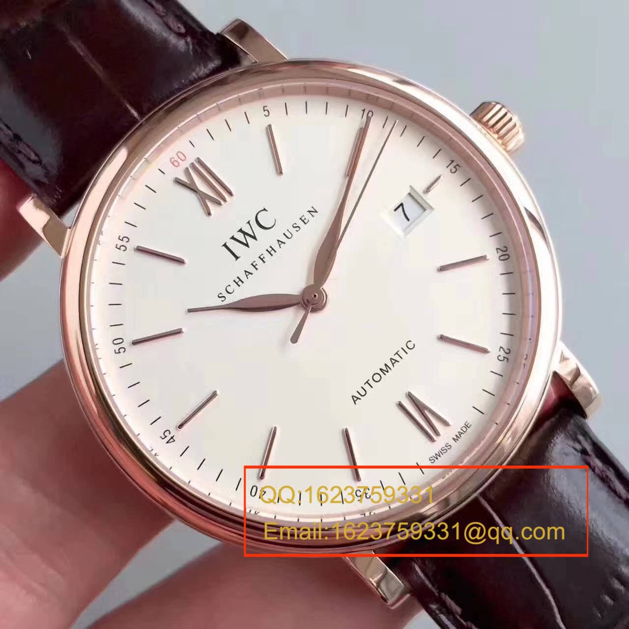 【独家视频测评MK Factory 1:1超A精仿手表】 IWC 柏涛菲诺系列IW356504 wrist watch  / WGAH058B