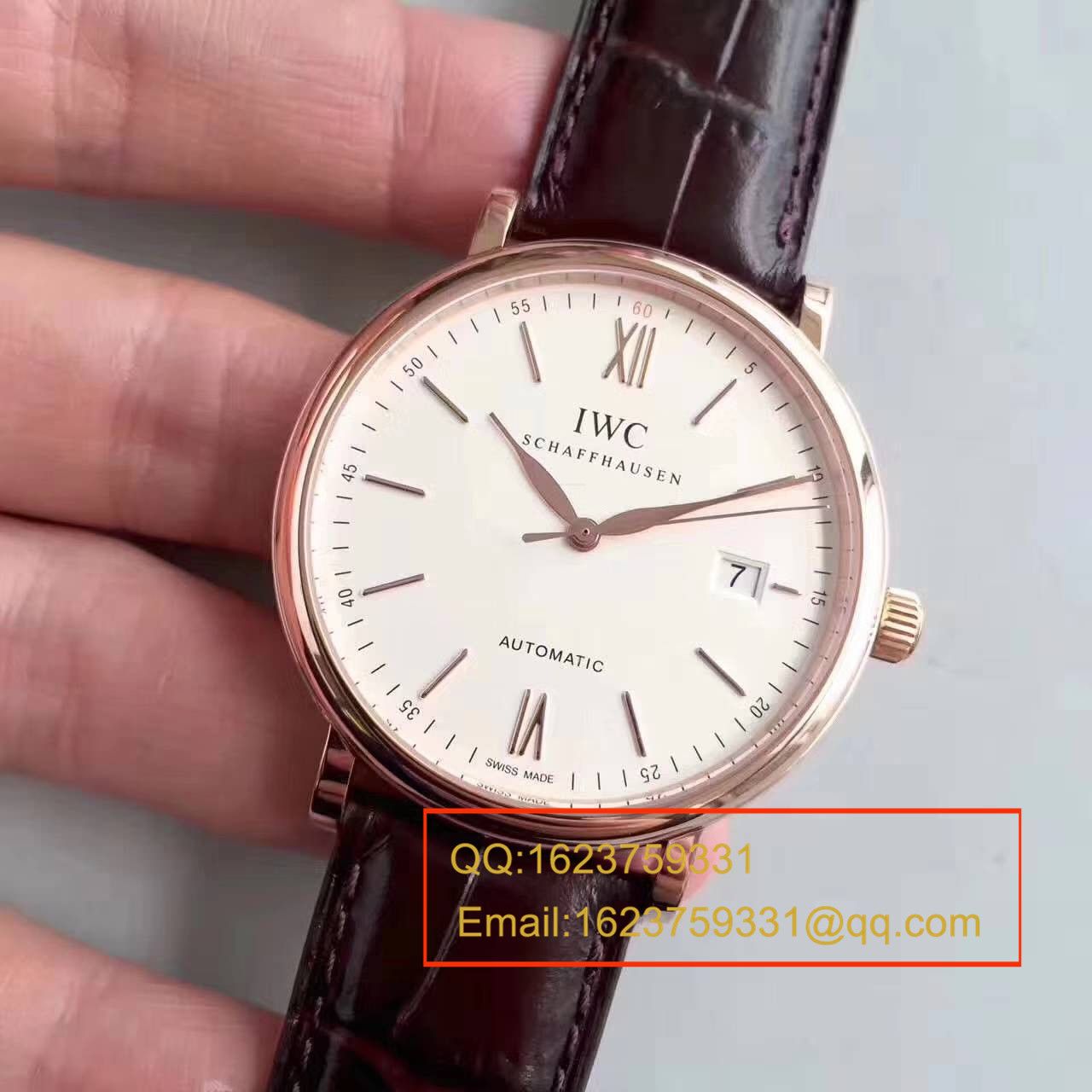 【独家视频测评MK Factory 1:1超A精仿手表】 IWC 柏涛菲诺系列IW356504 wrist watch  / WGAH058B