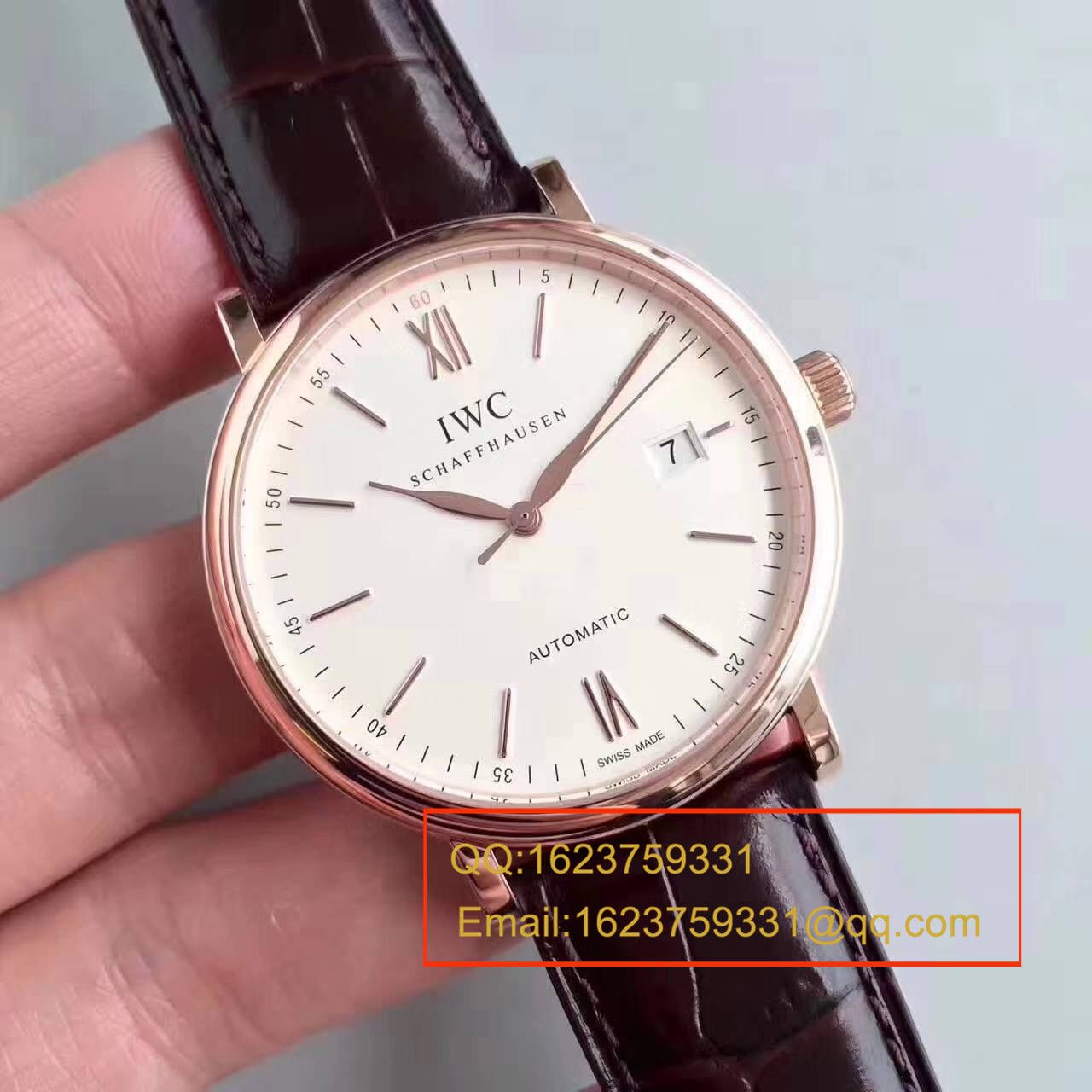 【独家视频测评MK Factory 1:1超A精仿手表】 IWC 柏涛菲诺系列IW356504 wrist watch  / WGAH058B