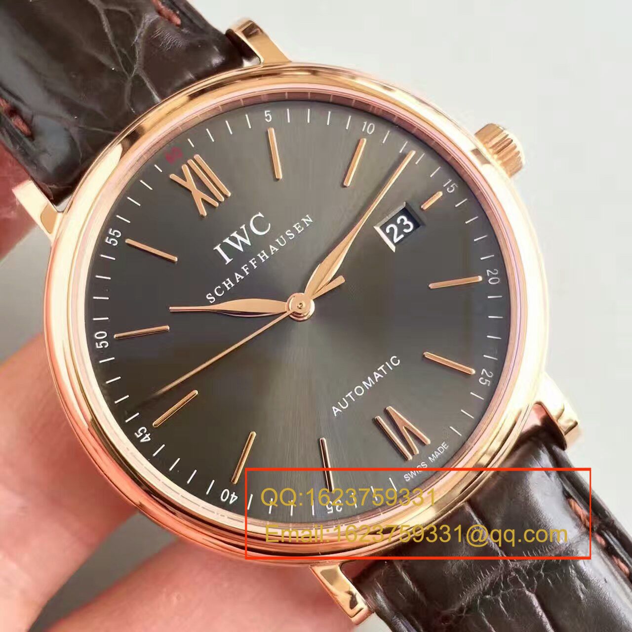 【独家视频测评MK Factory 1:1超A高仿手表】 IWC 柏涛菲诺系列IW356511 wrist watch  / WG054